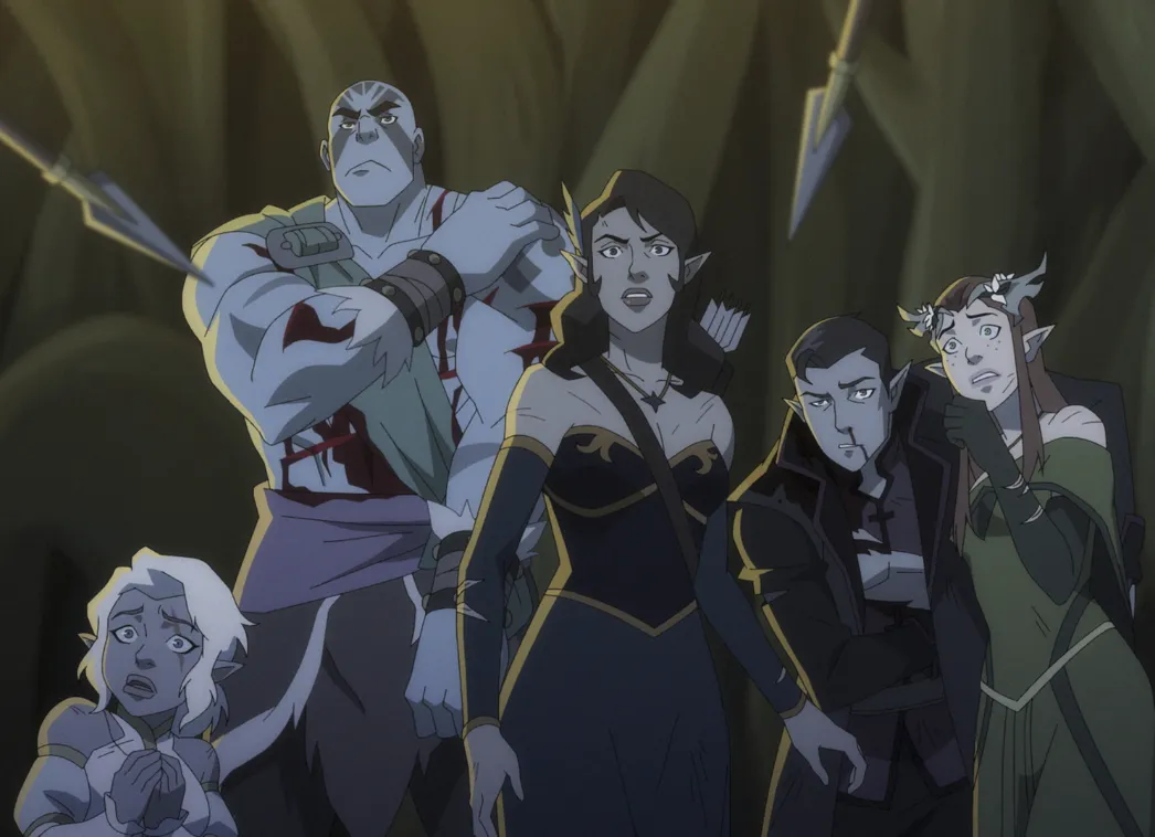 Кадр из анимационного сериала «Легенда о Vox Machina»