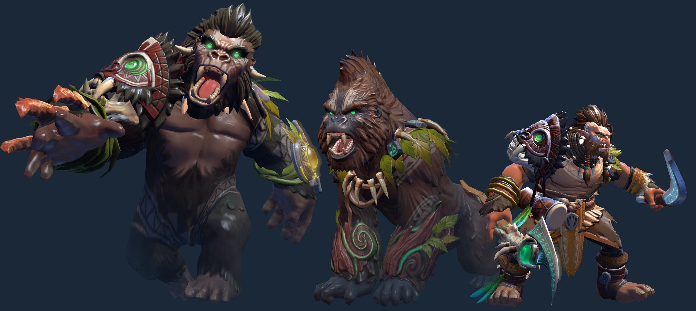 Предмет дискуссии — сет Tarzan and Kingkong на Lone Druid