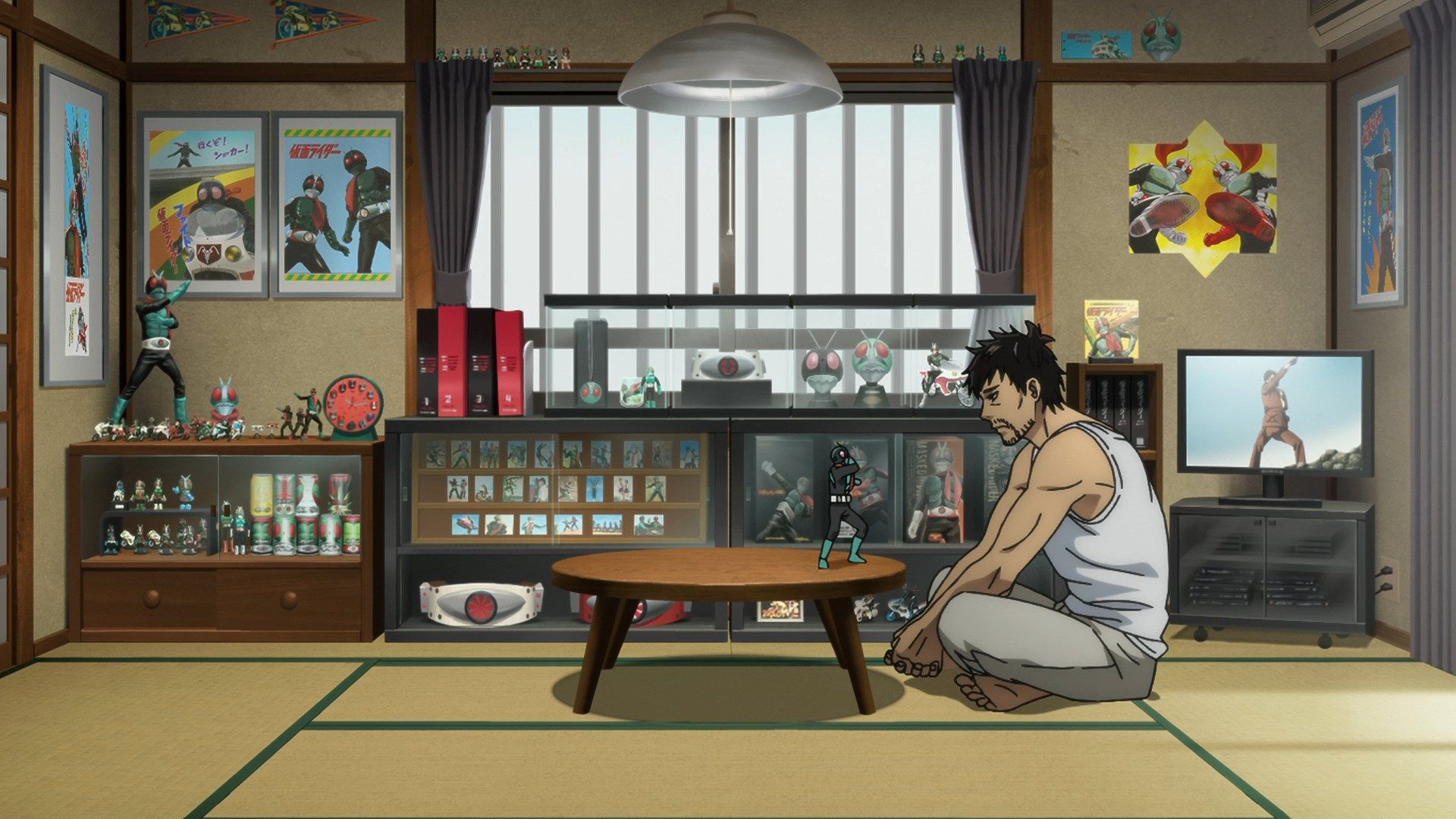 Узнали? | Кадр из «Тандзабуро Тодзима хочет стать Наездником в маске» 