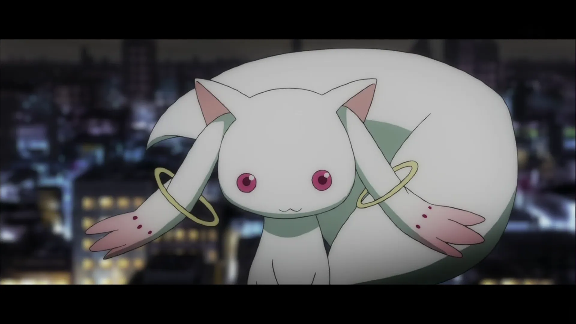 Кадр из аниме «Девочка-волшебница Мадока»