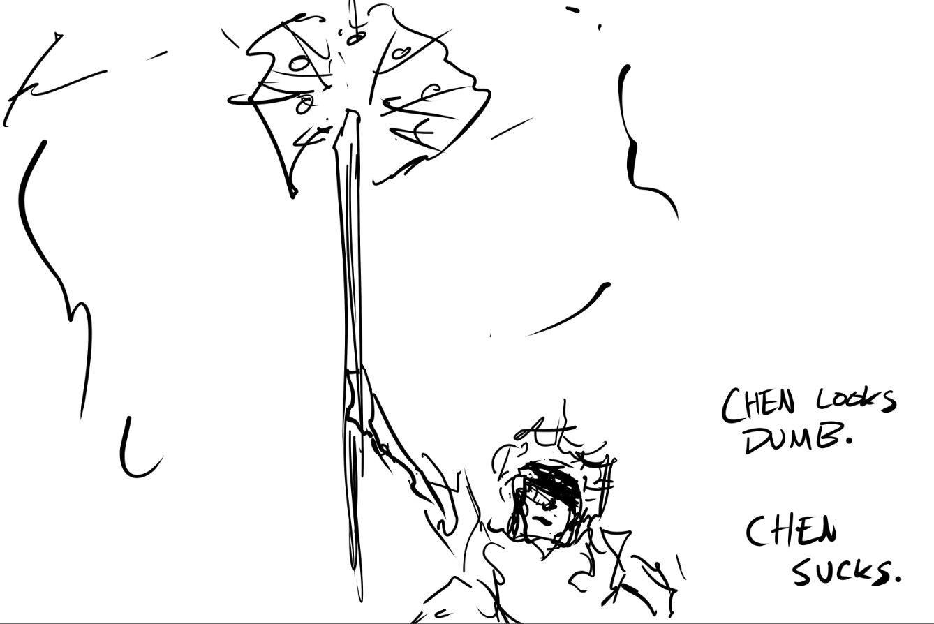 Рисунки героев Dota 2 за минуту. Автор: LiquidEV. Источник: imgur.com