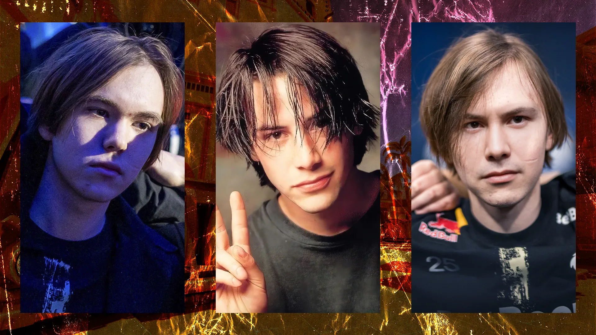 Молодой Киану Ривз в роли donk