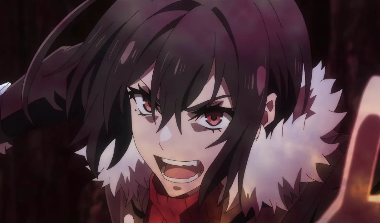 Кадр из аниме «Самый известный диктор создаёт самый великий в мире клан»