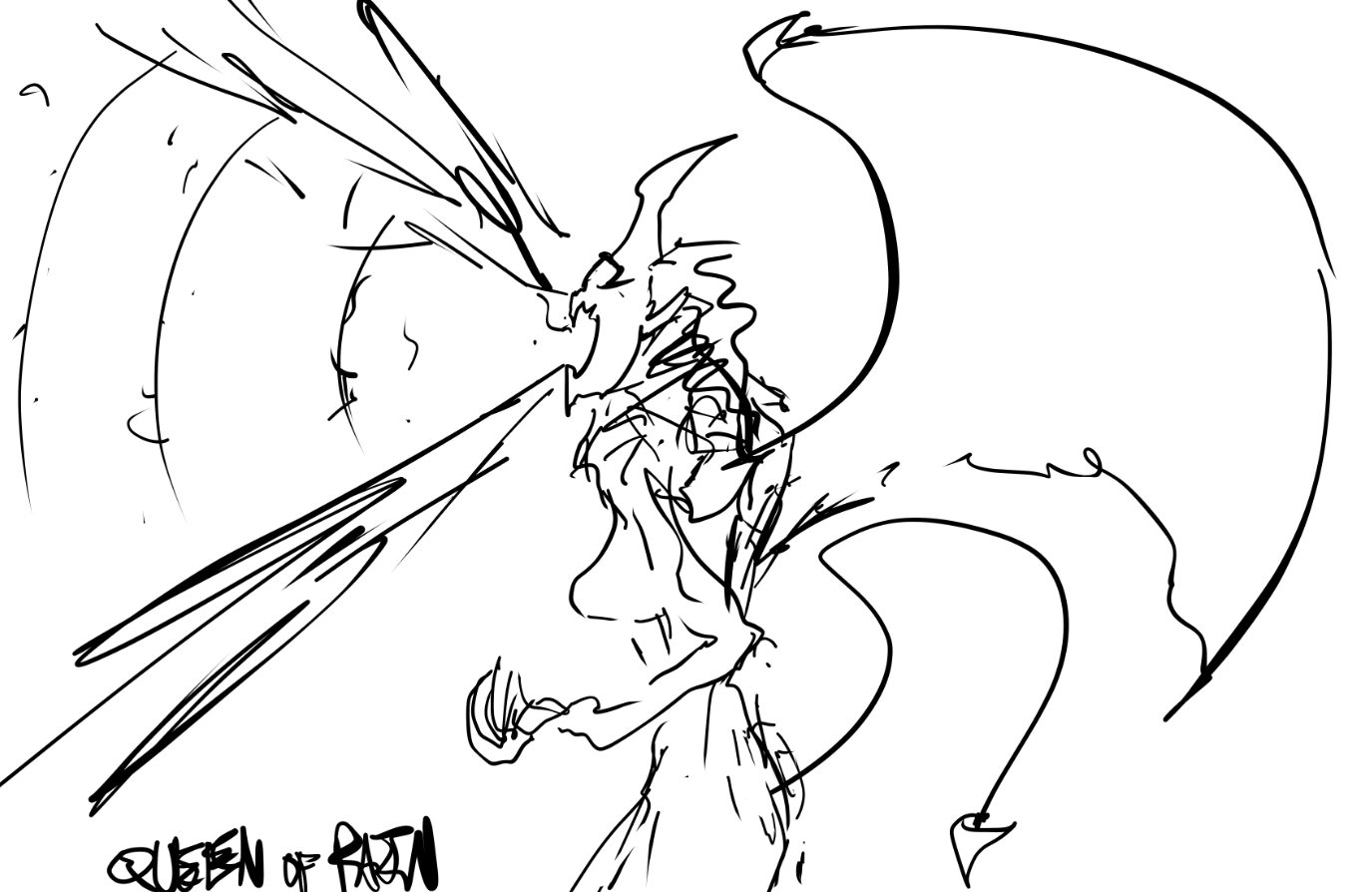 Рисунки героев Dota 2 за минуту. Автор: LiquidEV. Источник: imgur.com