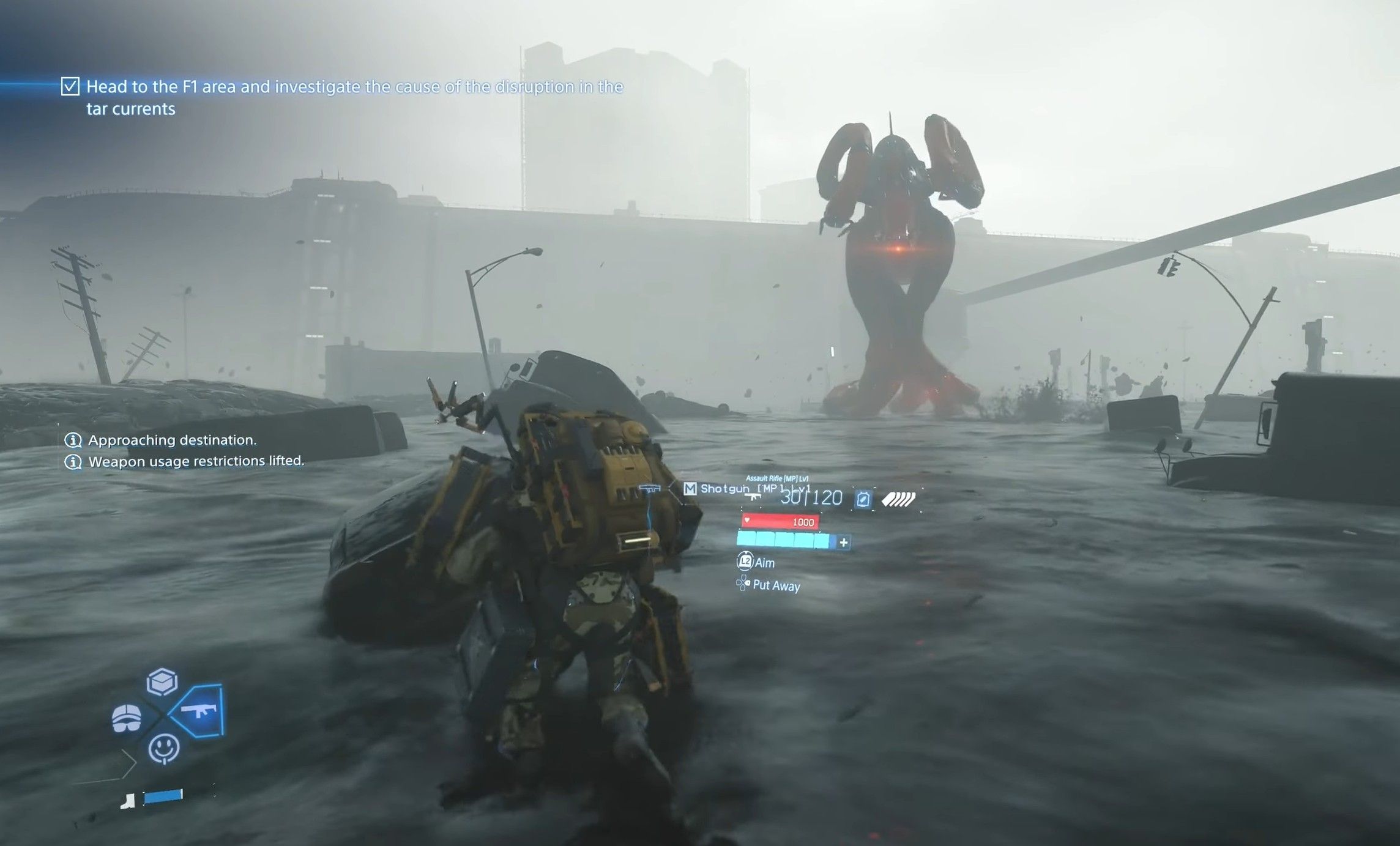 Скриншот из игры Death Stranding 2: On the Beach