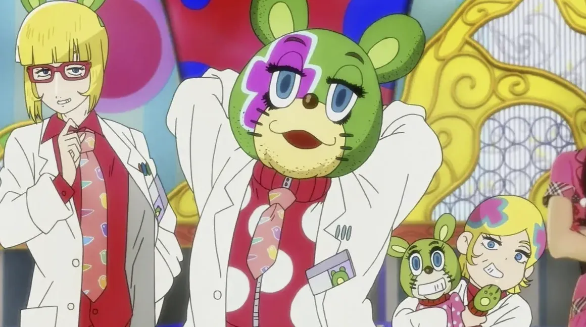 Кадр из аниме «Трапеция»