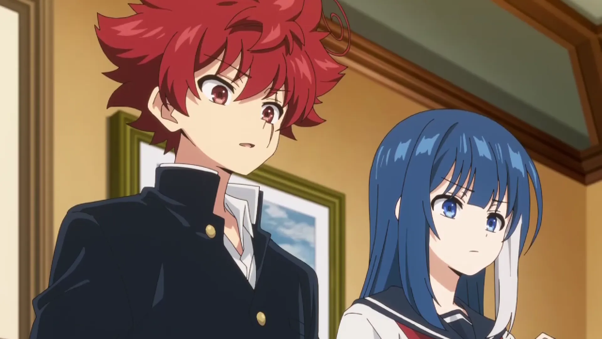 Кадр из аниме «Операция: Семейка Ёдзакура»