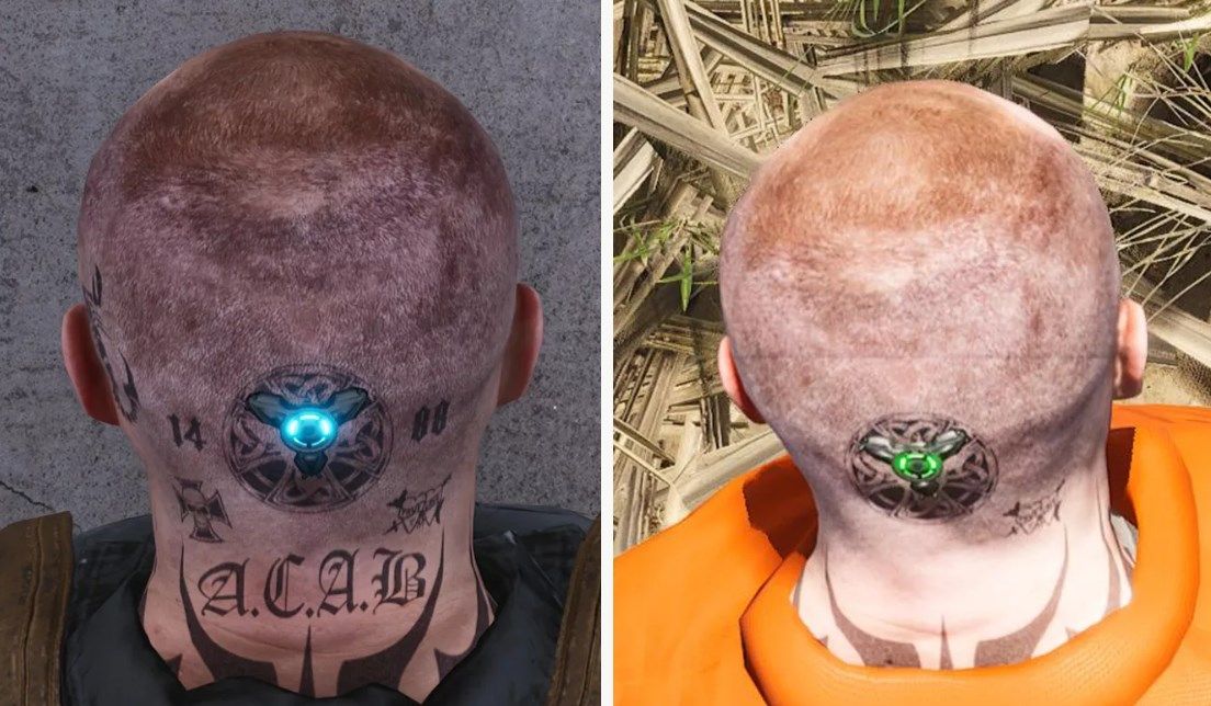 До патча (слева) и после патча (справа)