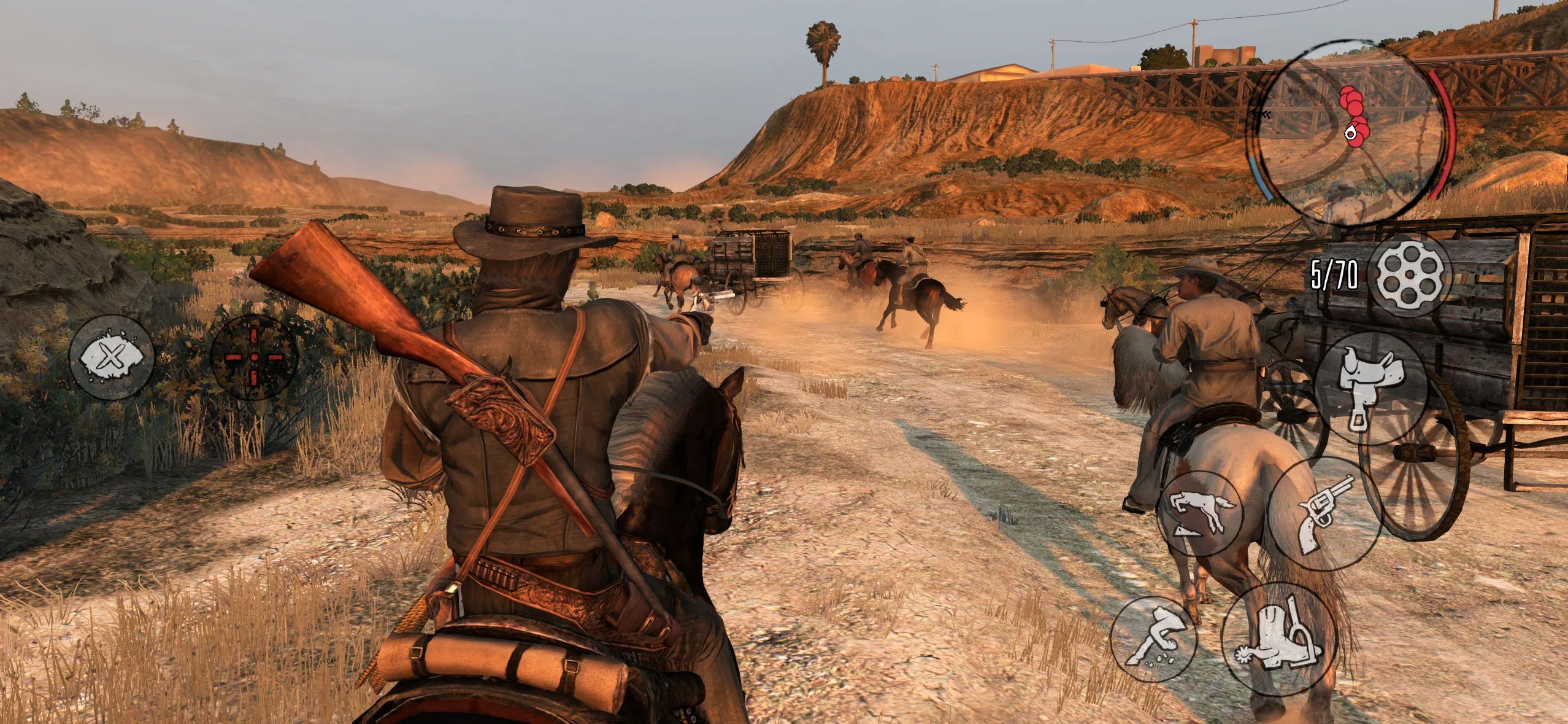 Скриншот из Red Dead Redemption. Источник: Play Market