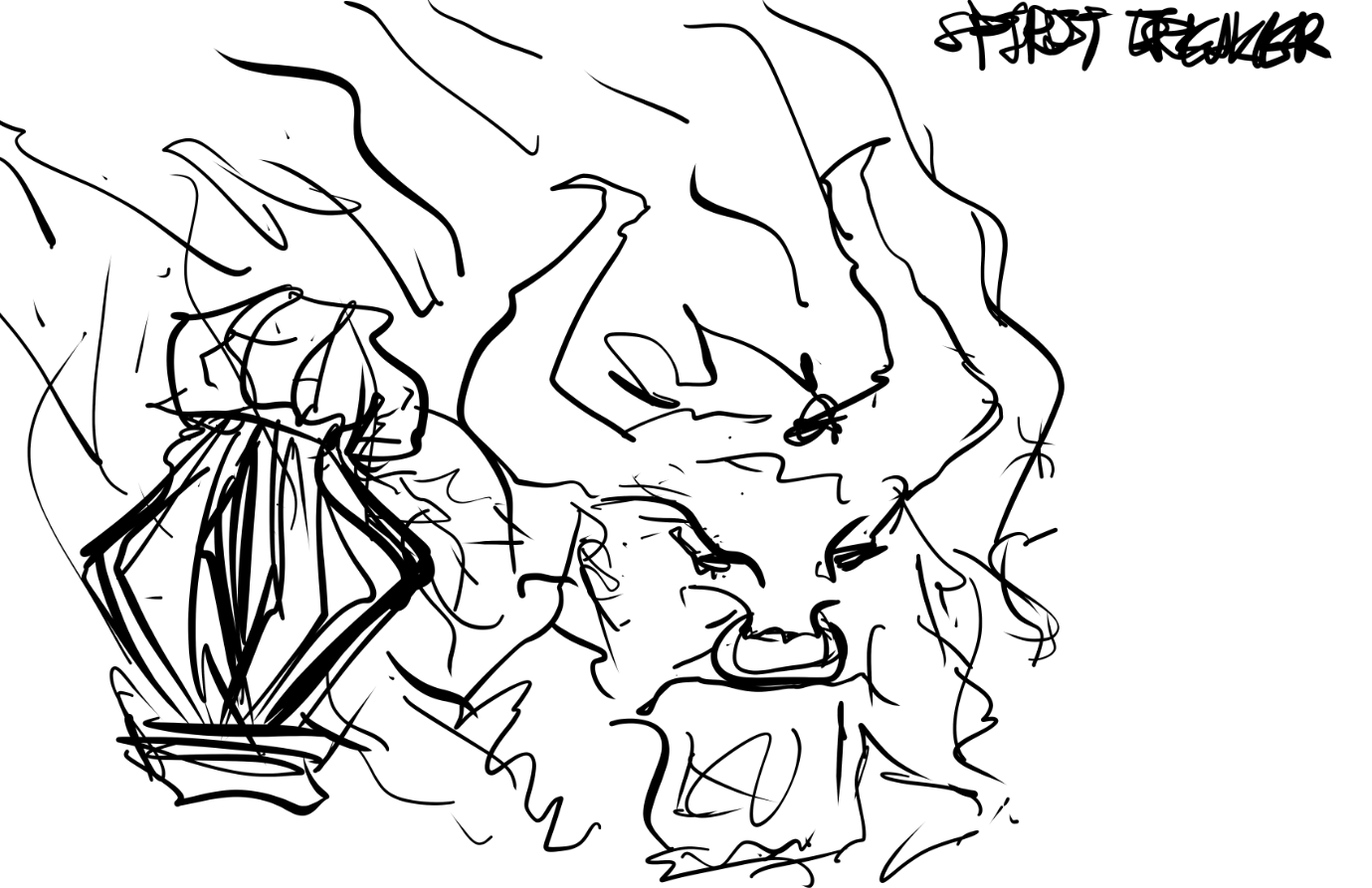 Рисунки героев Dota 2 за минуту. Автор: LiquidEV. Источник: imgur.com