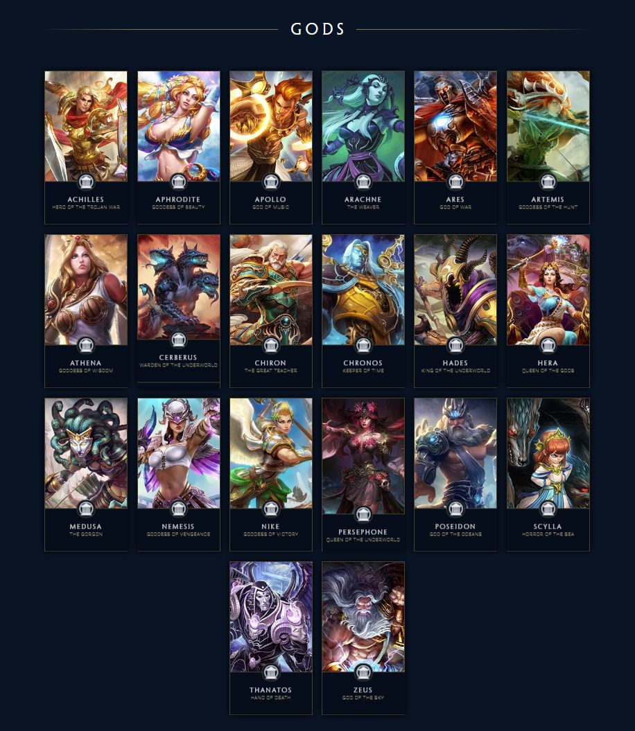 Греческий пантеон