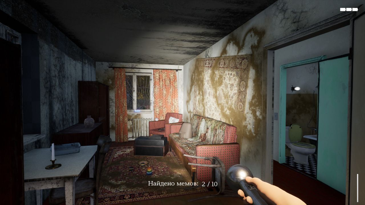 Скриншот из «Симулятора лазанья по заброшкам» от Performance Artist в Steam