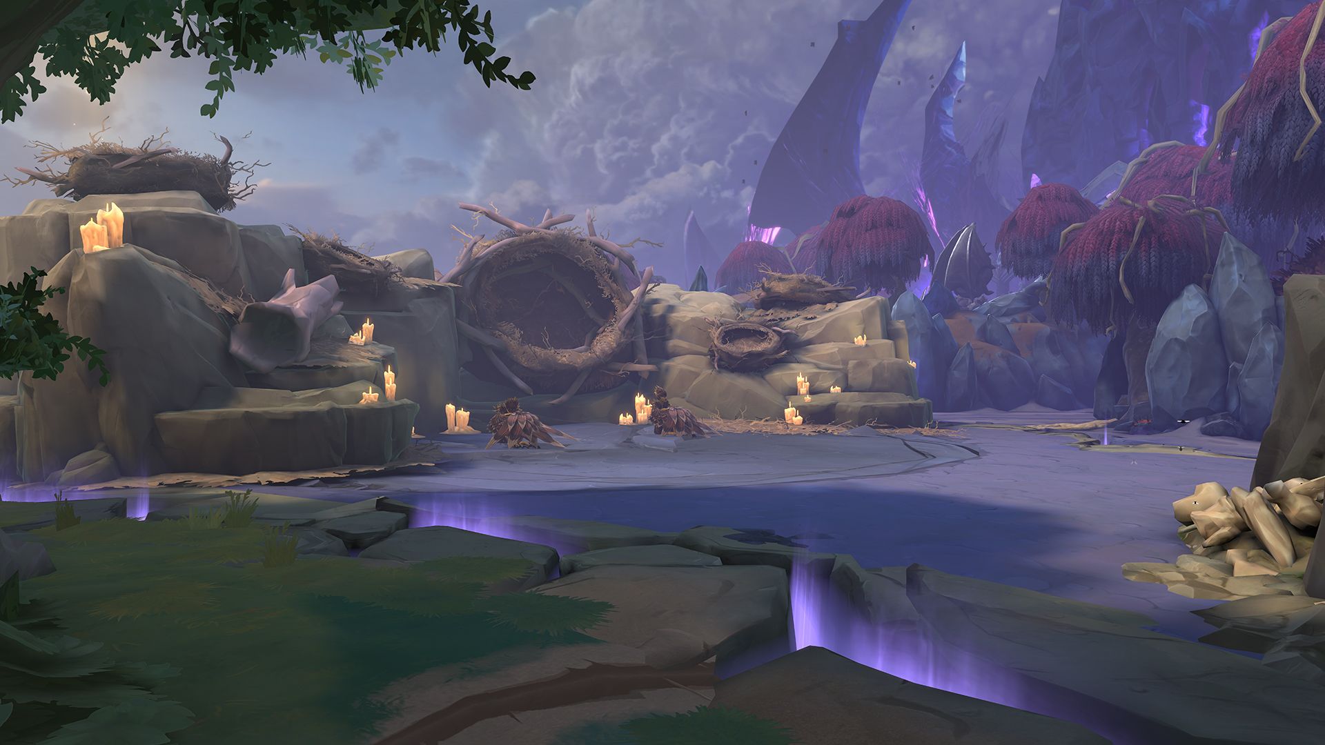 Кемп с крипами (гарпиями)