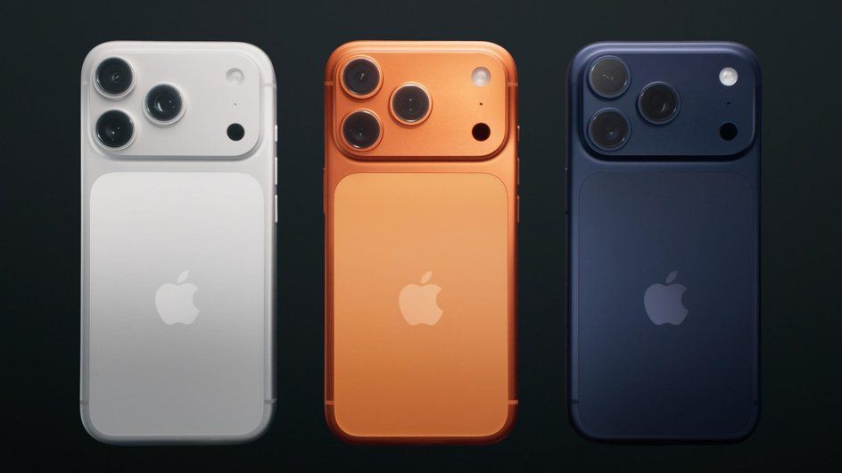 IPhone 17 Pro в разных цветах | Источник: Apple