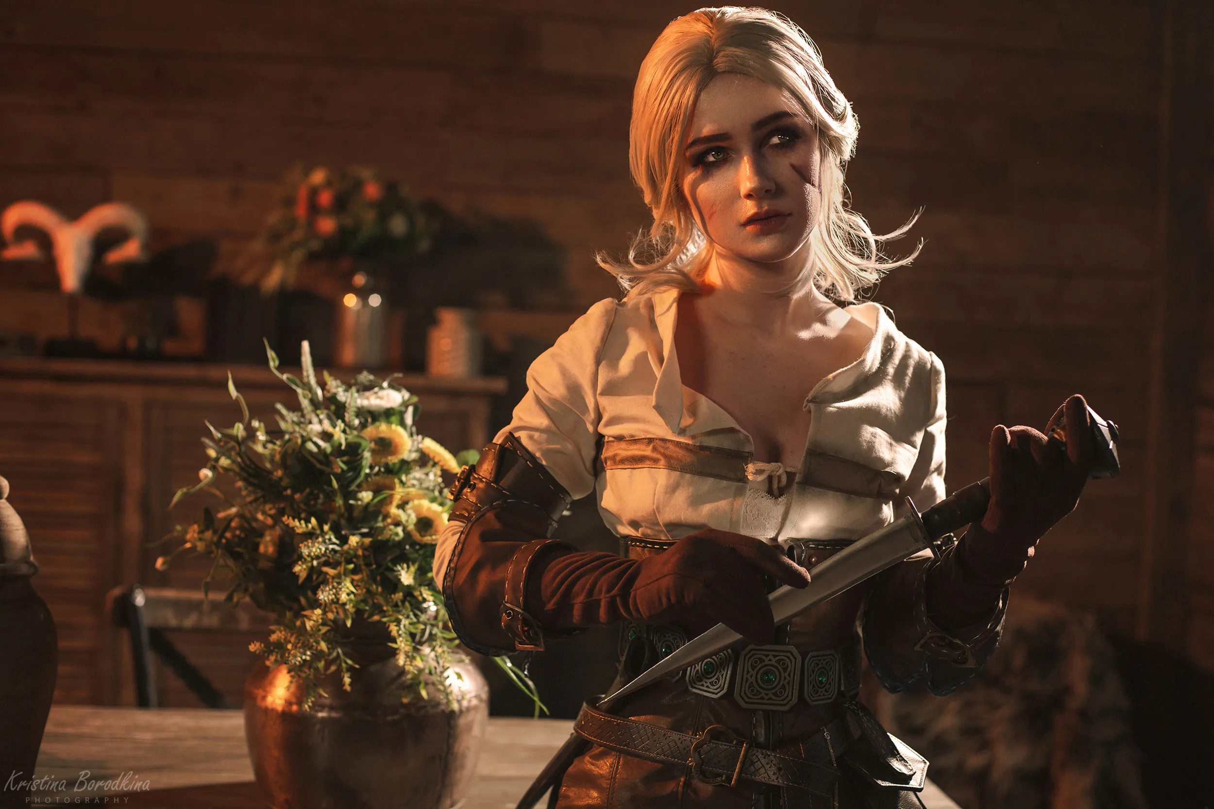 Косплей на Цири из The Witcher 3: Wild Hunt. Косплеер: Кристина Волкова. Фотограф: Кристина Бородкина. Источник: vk.com/kristina_borodkina_photo
