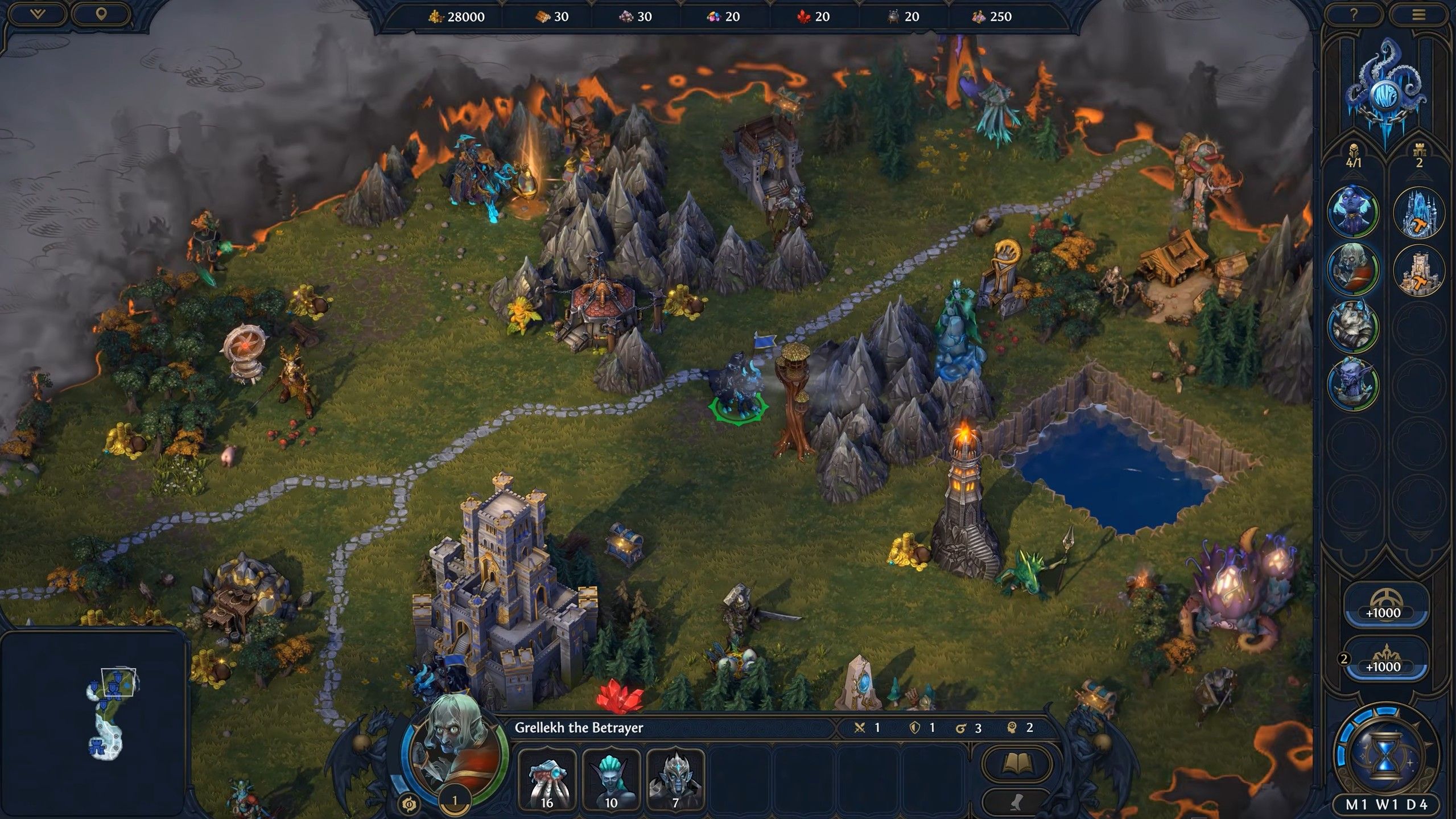 Скриншот из игры Heroes of Might and Magic: Olden Era