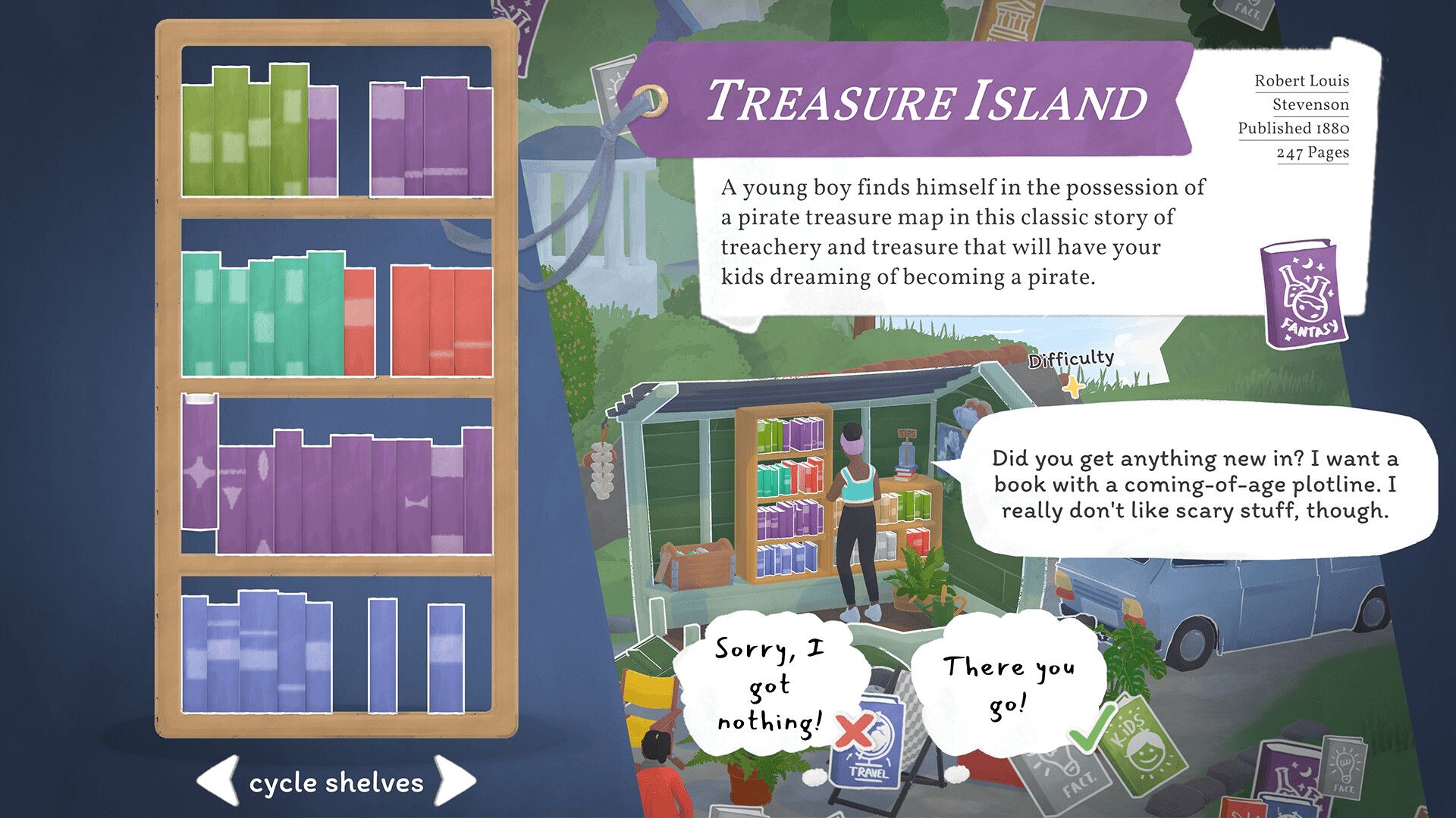 Скриншот из Tiny Bookshop