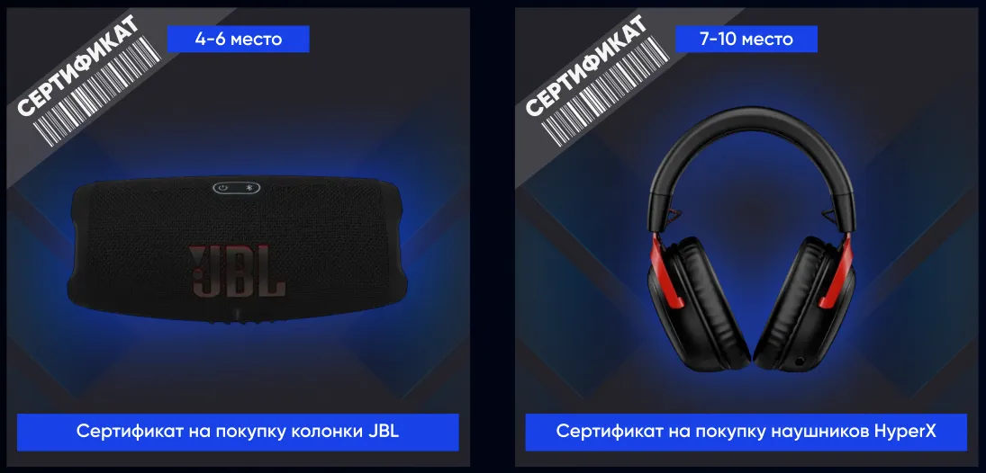 Призы в конкурсе