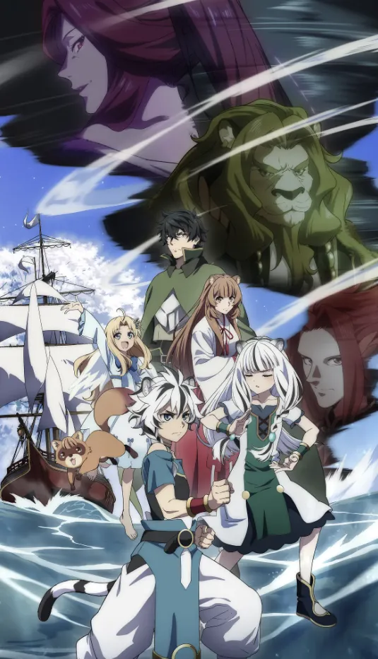 Постер аниме «Восхождение героя щита». Источник: shieldhero-anime.jp