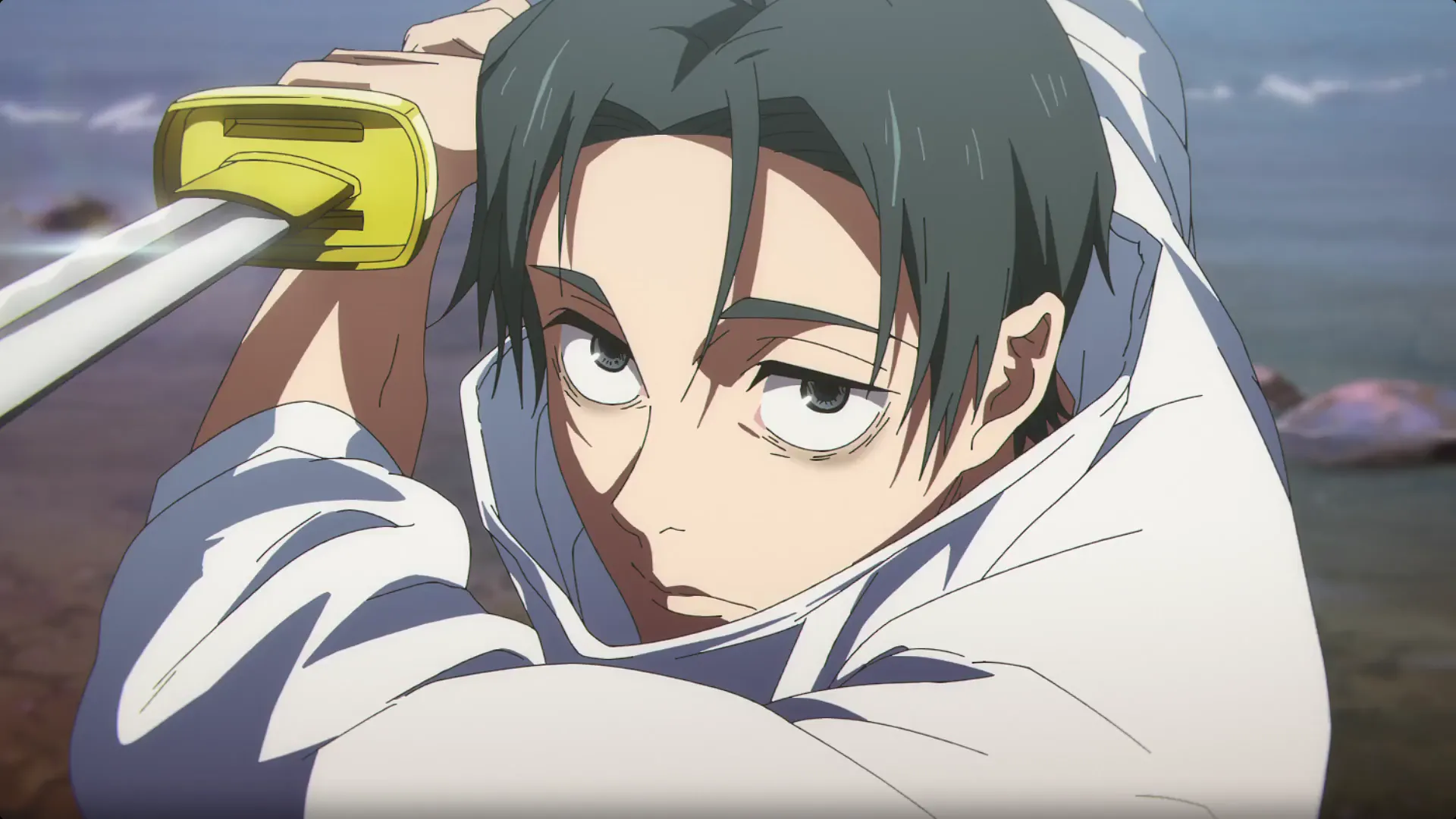 Кадр из аниме «Магическая битва: Смертельная миграция»