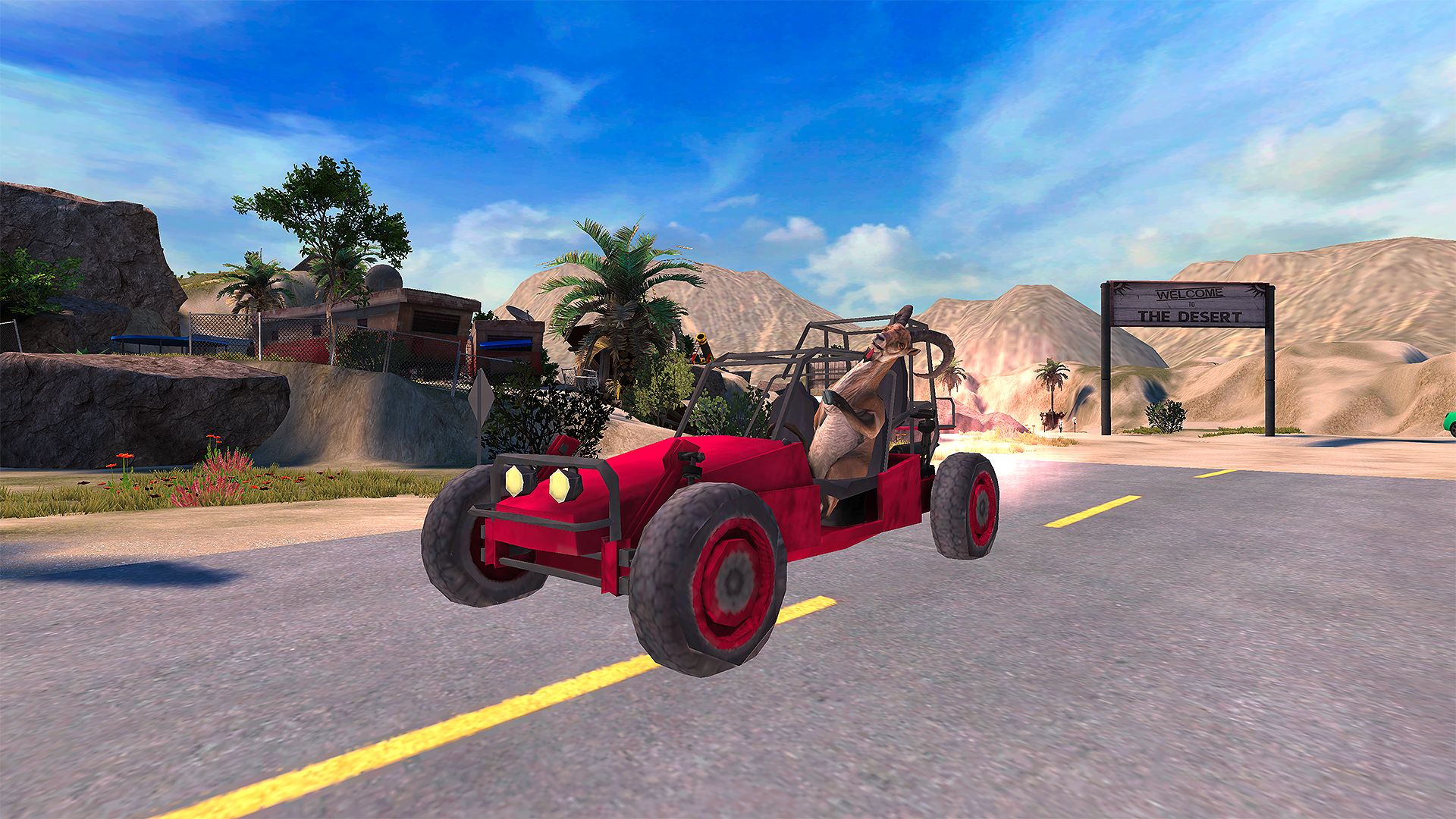 Скриншот из Goat Simulator. Источник: Play Market