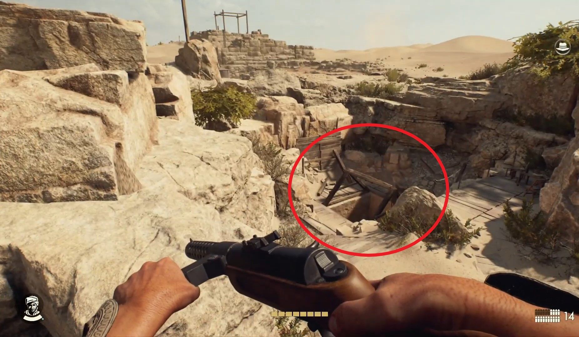 Скриншот из игры Indiana Jones and the Great Circle