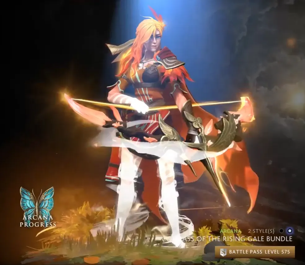 Обновленная модель Windranger. Источник: Dota 2