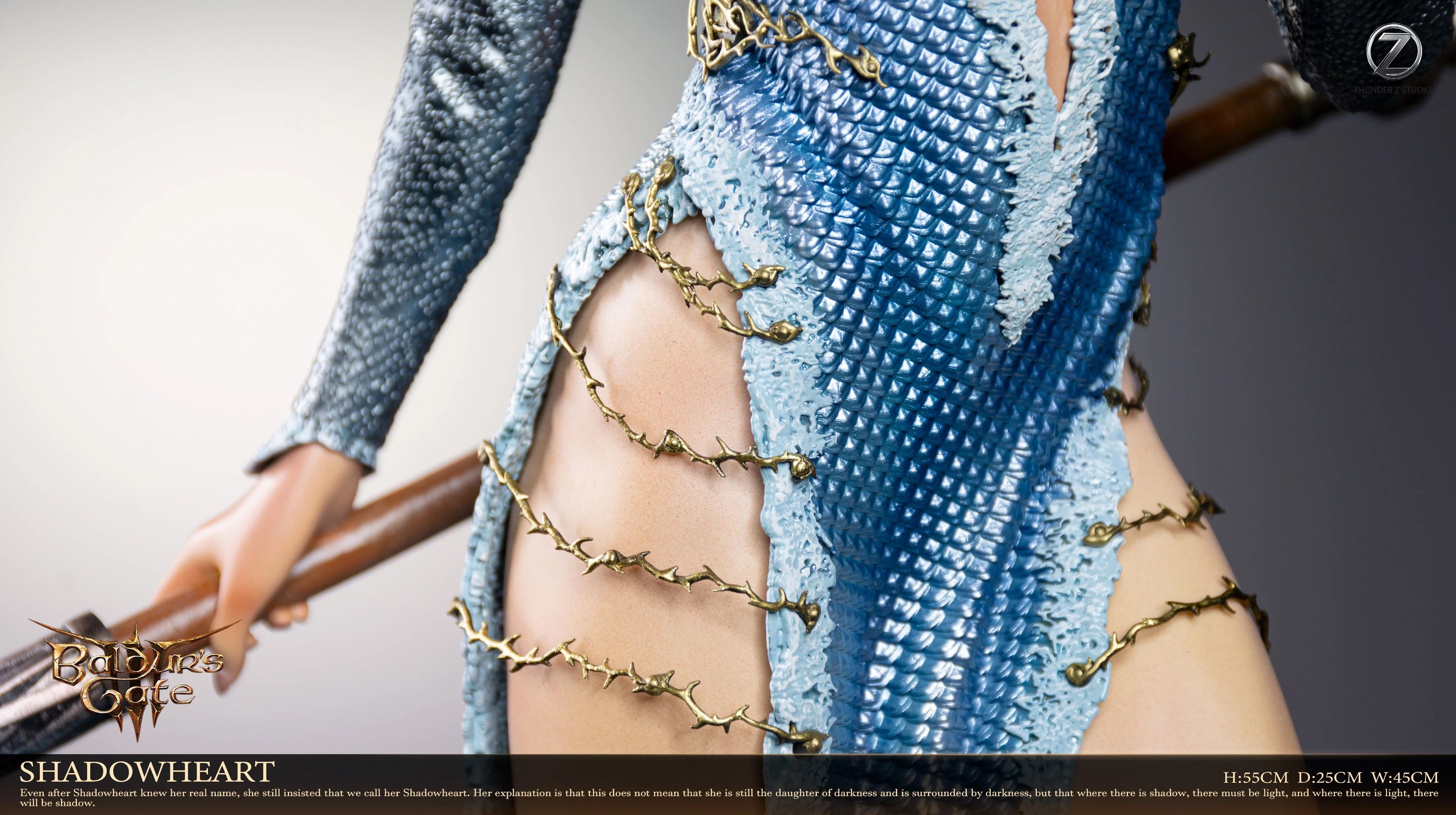 Фигурка Шэдоухарт из Baldur's Gate 3 от студии THUNDER Z