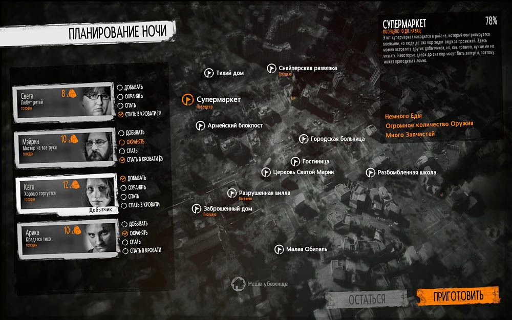 Планирование - важный элемент удерживания