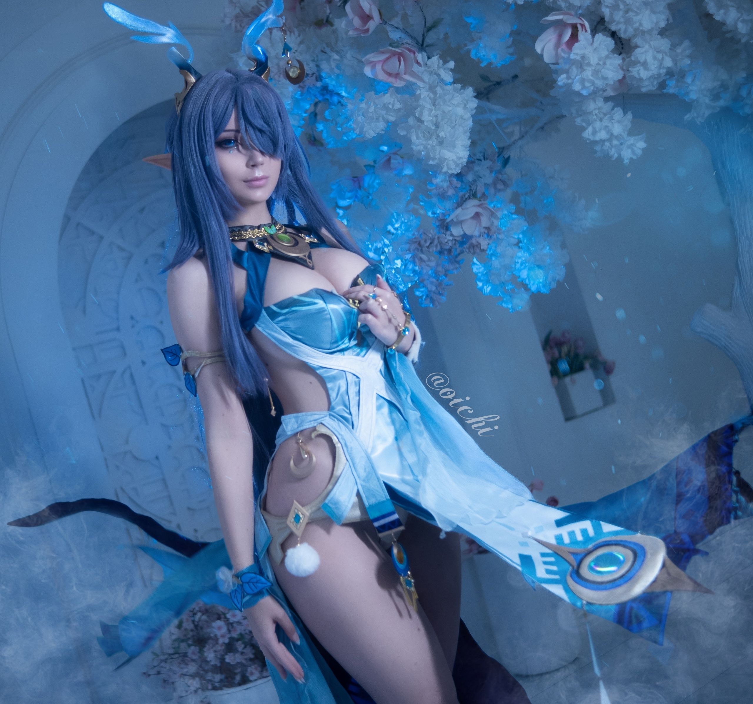 Косплей на Лауму из Genshin Impact. Косплеер: OICHI. Источник: vk.com/lady_oichi