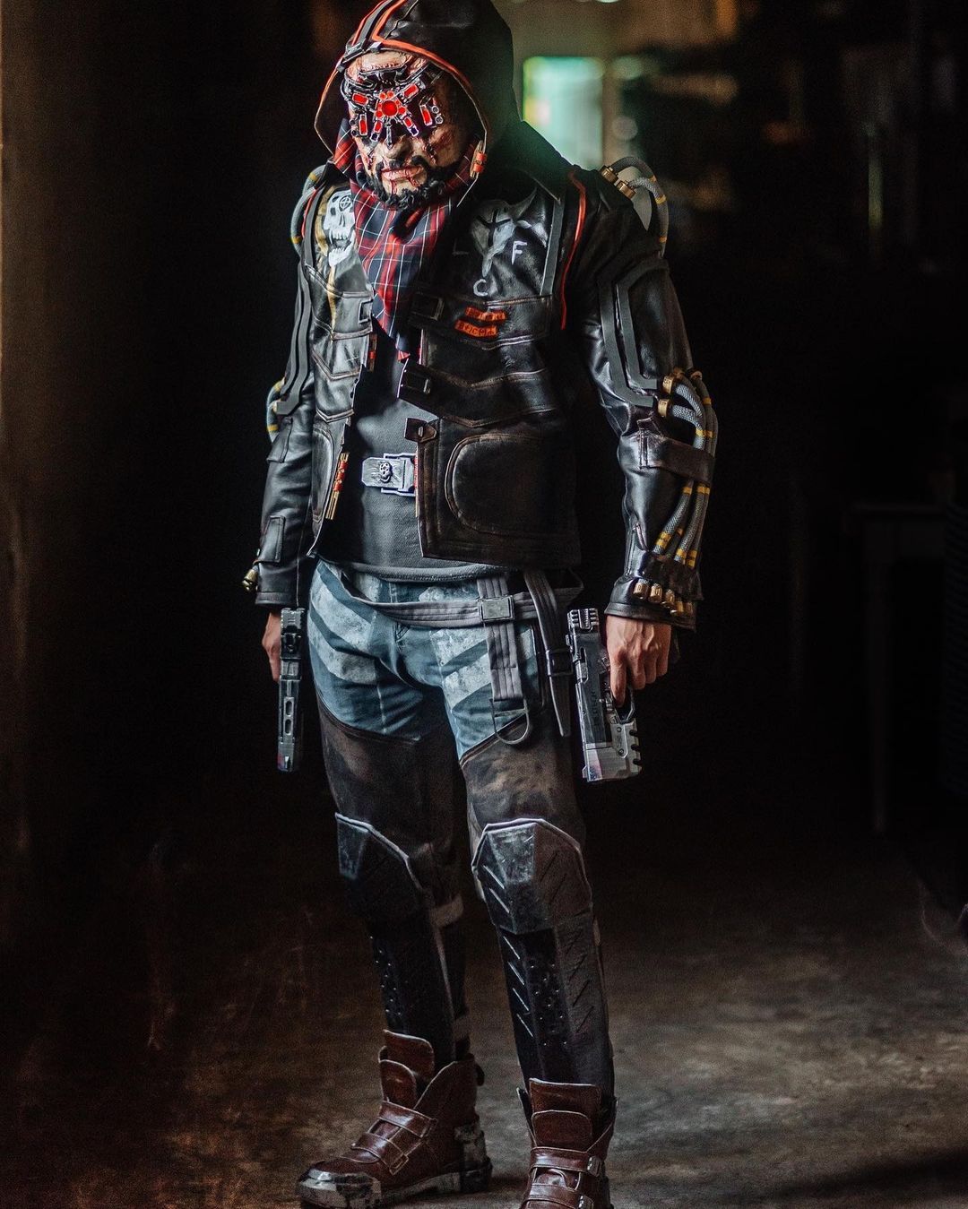 Косплей на Royce из Cyberpunk 2077. Модель: Stepanovz. Источник: instagram.com/stepanovzapilit
