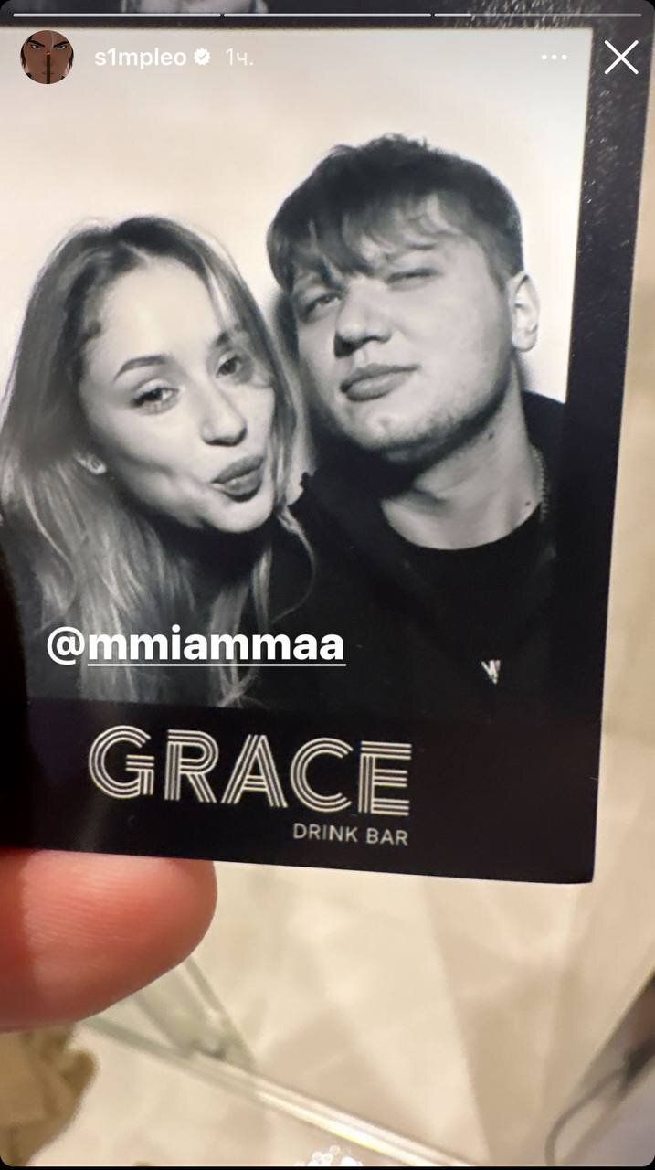 Удалённое фото. Источник: социальные сети s1mple.