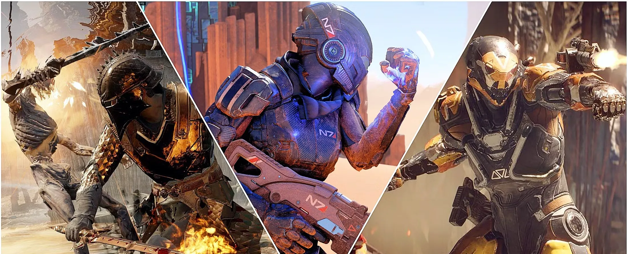 От Anthem до Mass Effect 2 — десять лучших игр BioWare