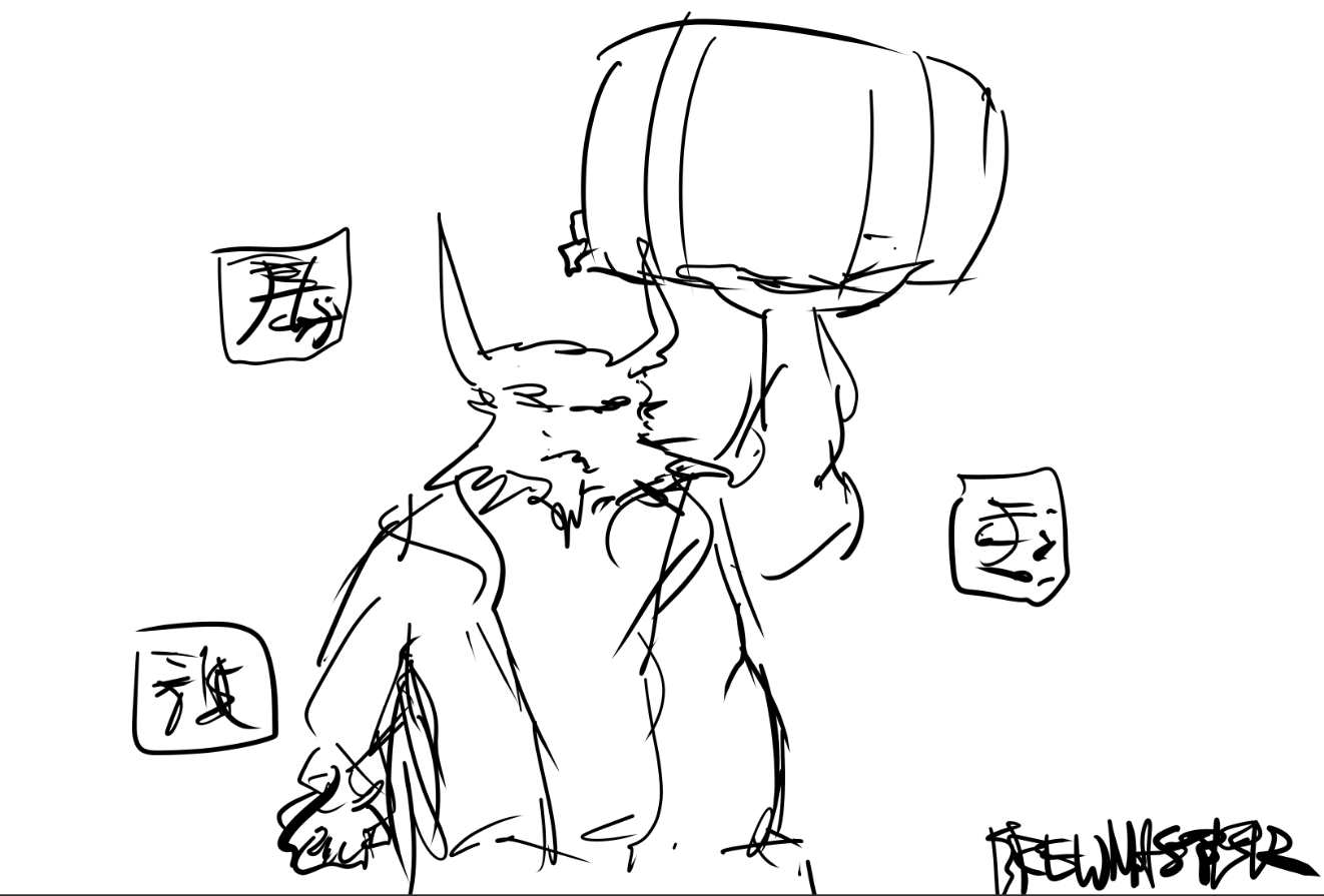 Рисунки героев Dota 2 за минуту. Автор: LiquidEV. Источник: imgur.com