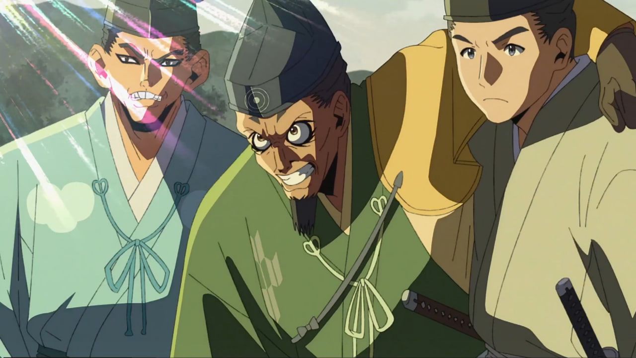 Кадр из аниме «Юный лорд — мастер побега»