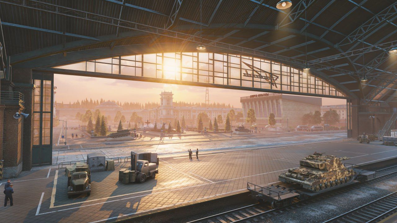 Ангар | Источник: Telegram-канал «Мира танков»