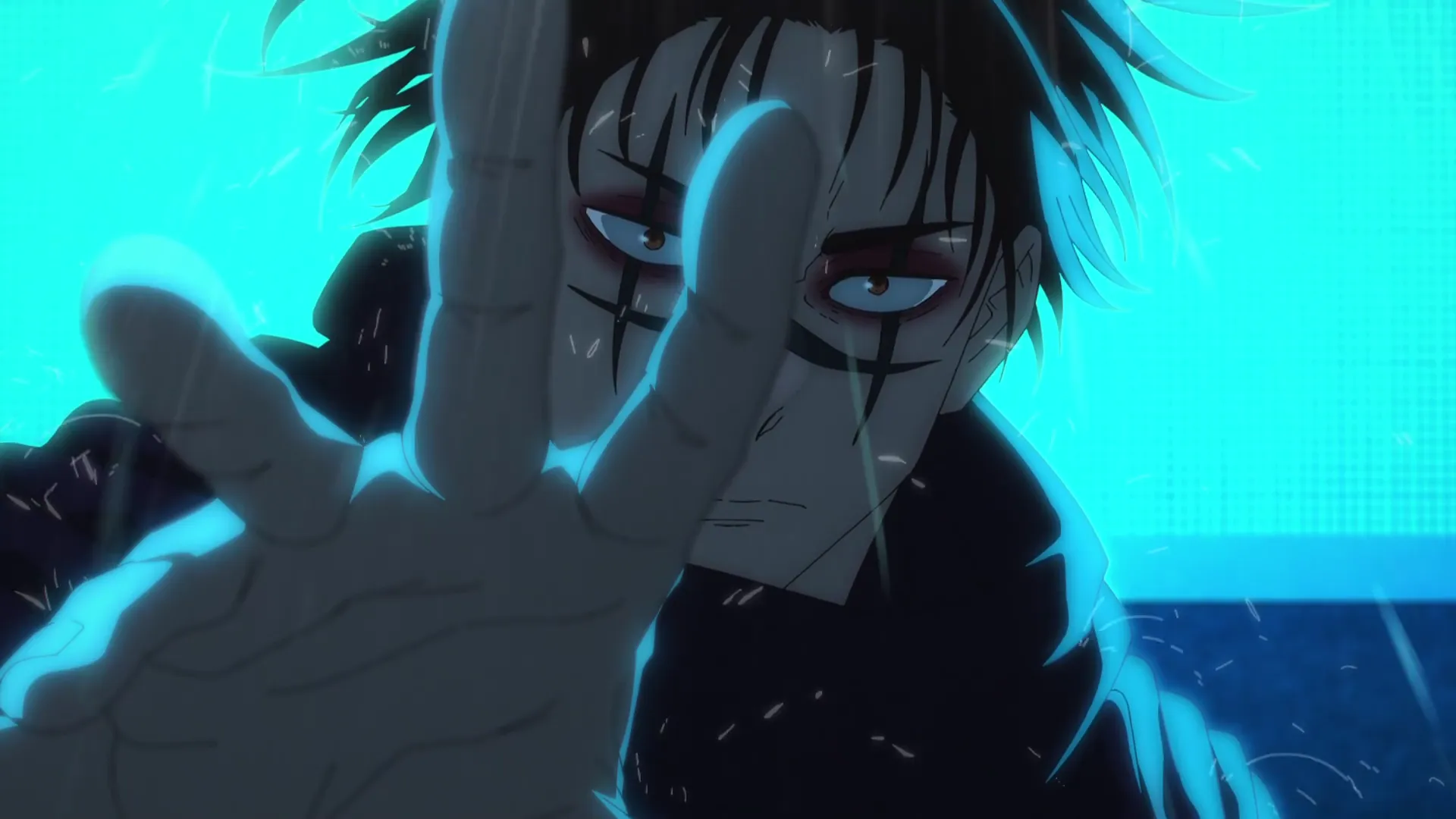 Кадр из аниме «Магическая битва»