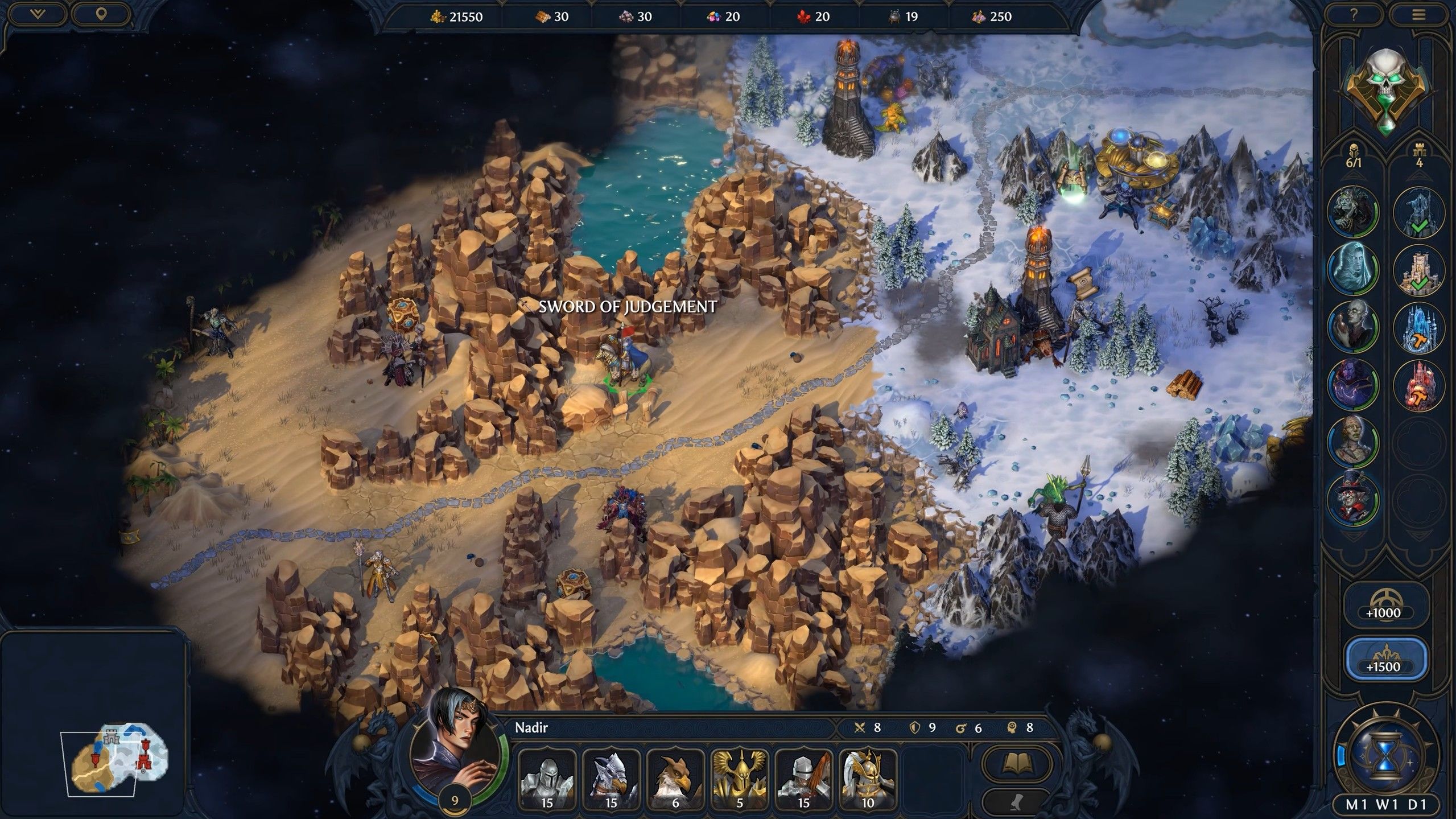 Скриншот из игры Heroes of Might and Magic: Olden Era