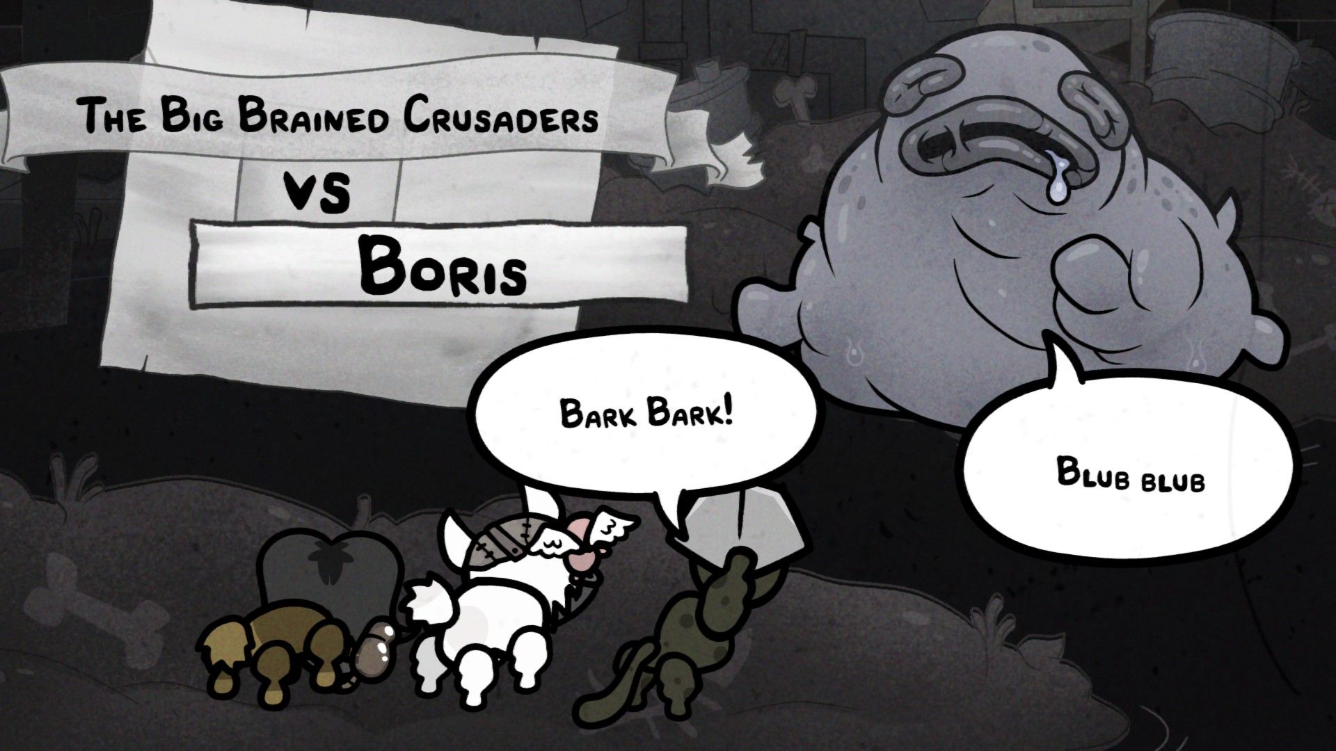 Имя ему подходит. Скриншот из Mewgenics