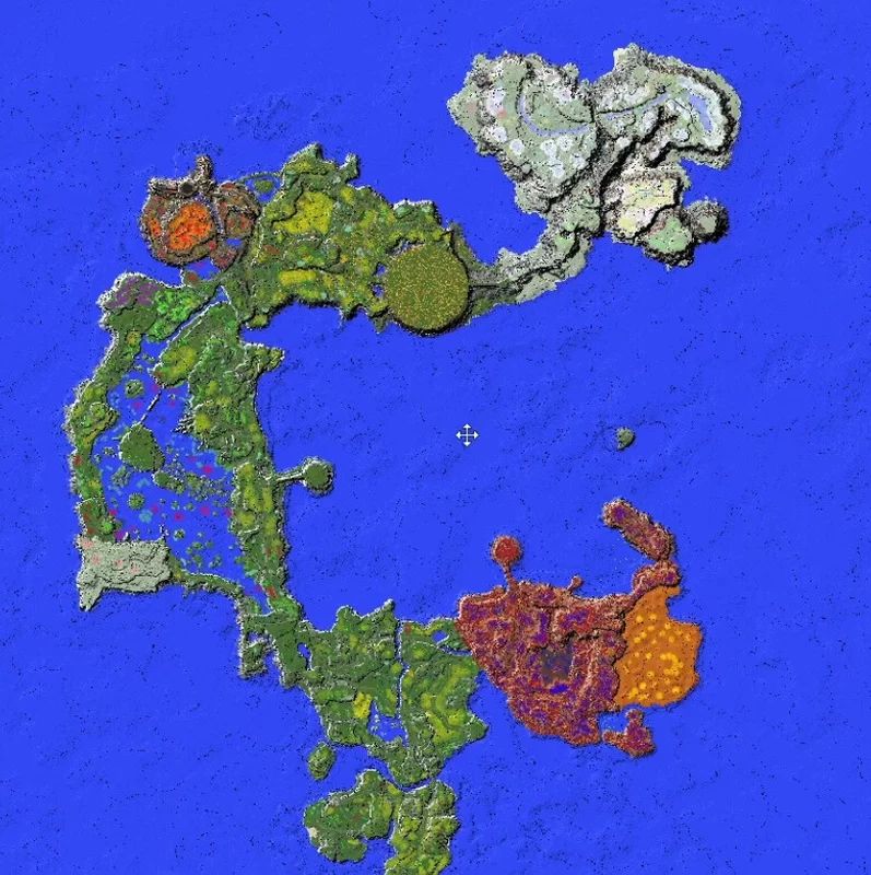 Источник: planetminecraft.com/project/elden-ring-full-map-recreated-in-minecraft
