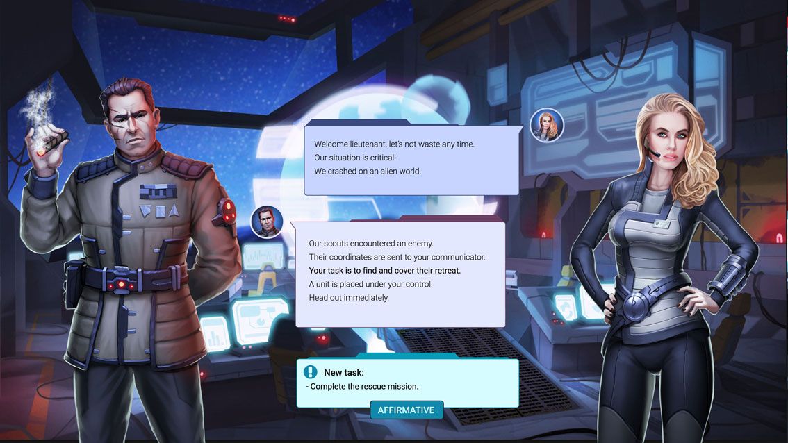 По мере прохождения сюжета, игроку открываются новые локации на глобальной карте.