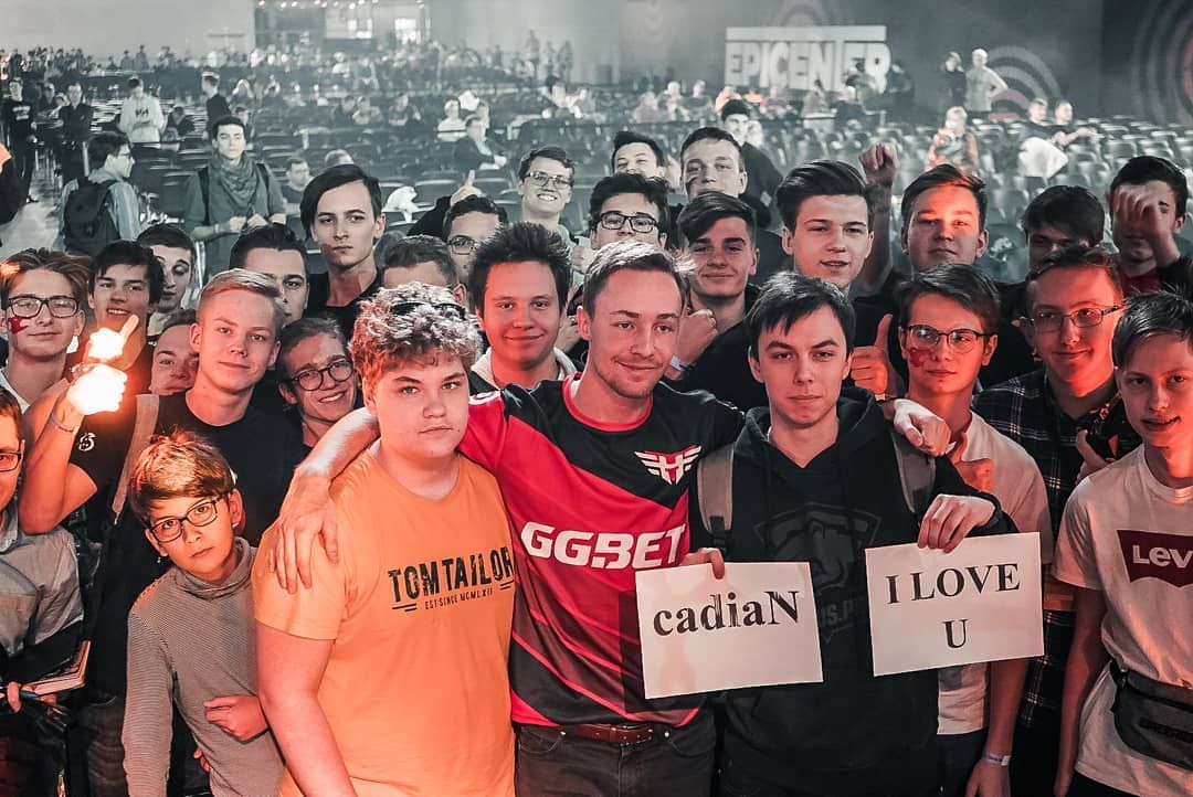 CadiaN любят все. Источник: инстаграм @heroic_gg