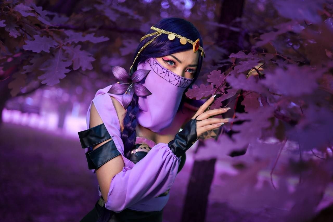 Косплей на Templar Assassin от Айгеры Дунамис. Источник фото:  t.me/dunamis_aigera
