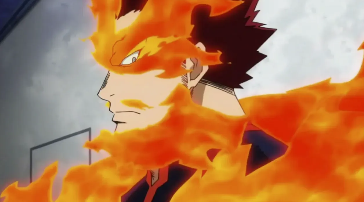 Кадр из аниме «Моя геройская академия»