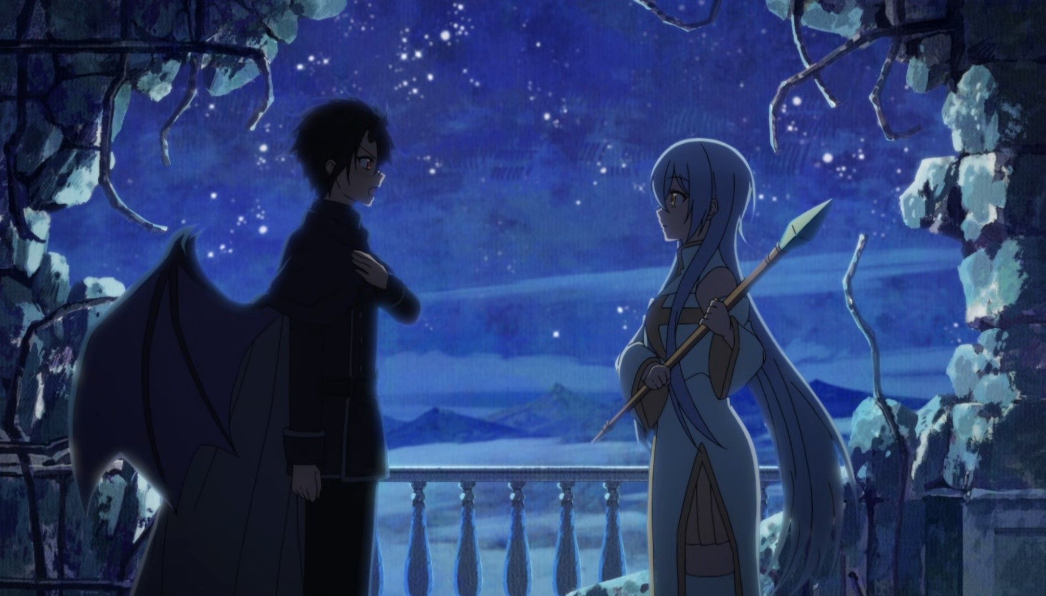 Кадр из аниме «В команде героя была милая девушка, так что я признался ей»