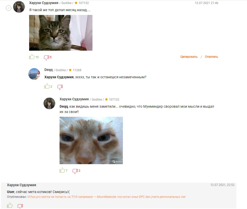 В дальнейшем эта мета исчерпает себя..