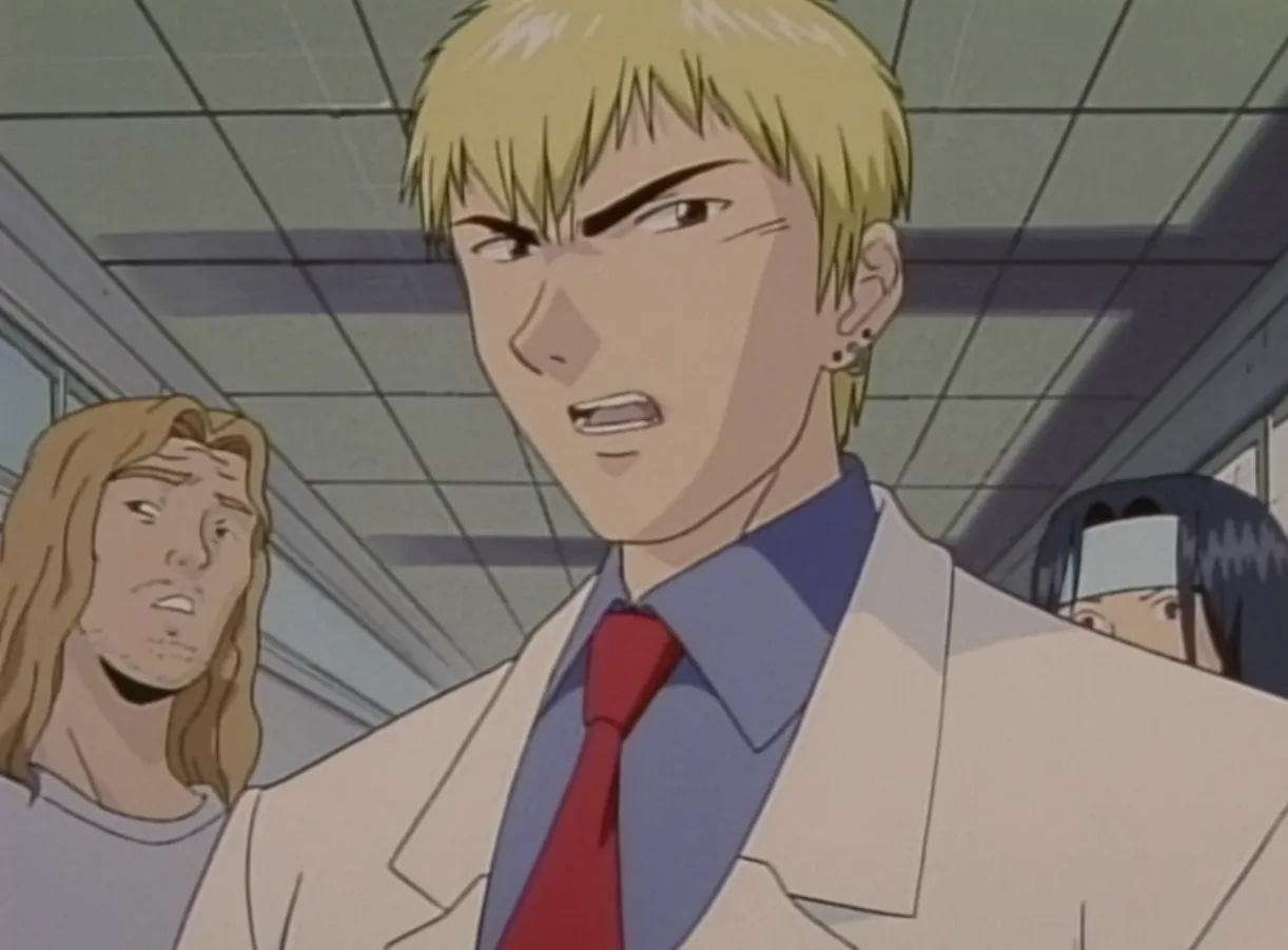 Кадр из аниме «Крутой учитель Онидзука»