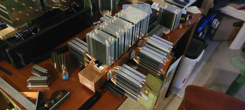 Пассивное охлаждение для RTX 3080 | Источник: reddit