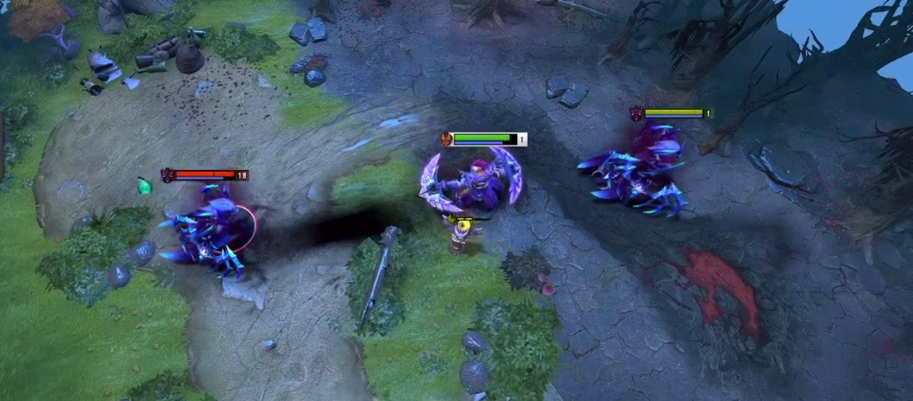 Количество урона, если Spectre атакует Anti-Mage с Counter Spell и аспектом Magebane's Mirror | Источник: Telegram-канал sikle