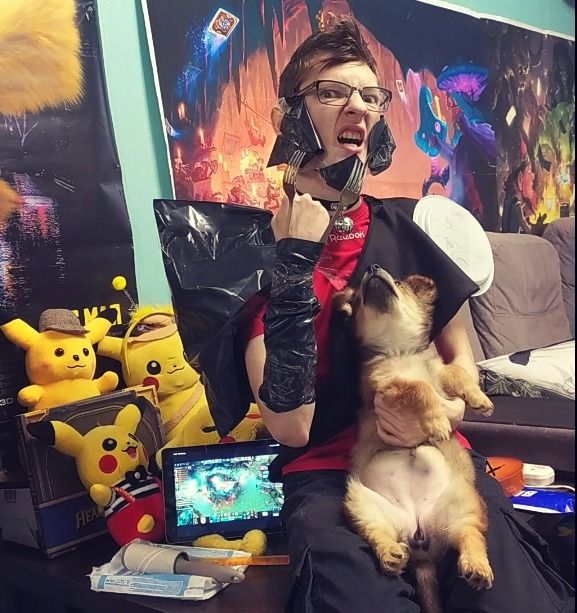 Бюджетный косплей на Lycan. Автор: Otoko-No-Ko Комар. Источник: &laquo;ВКонтакте&raquo;